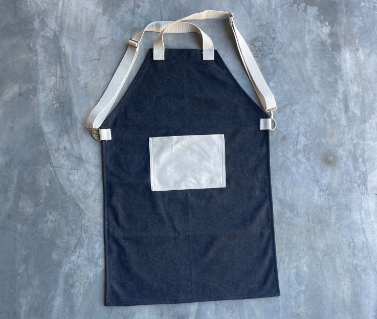 Cotton canvas apron