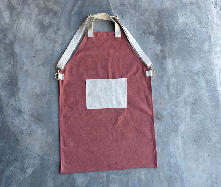 Cotton canvas apron